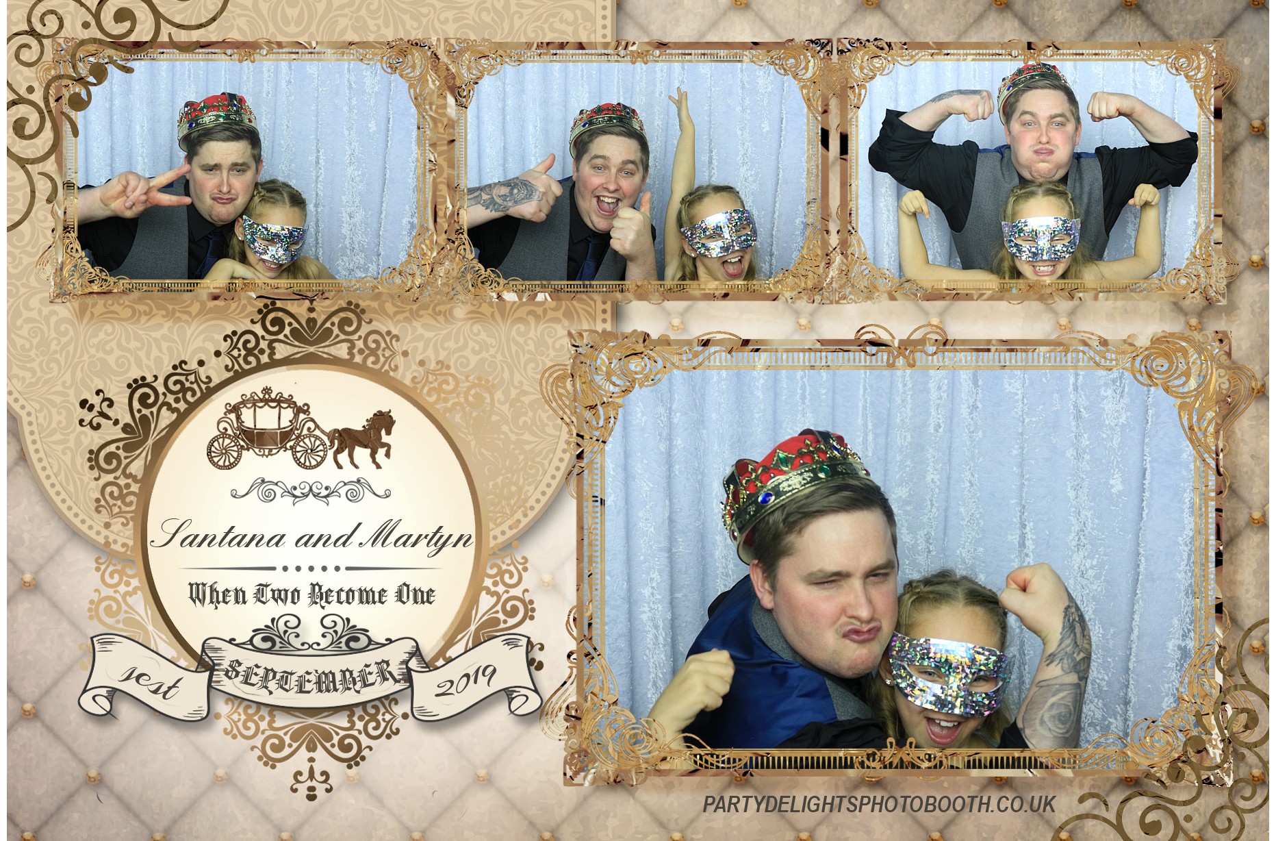 Martyn and Santana’s Wedding - Prints | View more photos from the event at gallery.partydelightsphotobooth.co.uk/u/PartyDelightsPhotoBooth/Martyn-and-Santana’s-Wedding-Prints